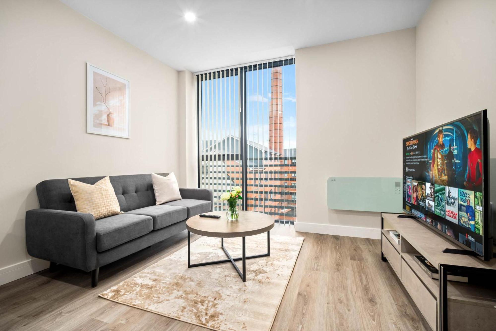 New Luxury Two Bedroom Apartment - City Centre - Netflix - Wifi - Top Rated - Jq 8Ah Birmingham Exterior photo
